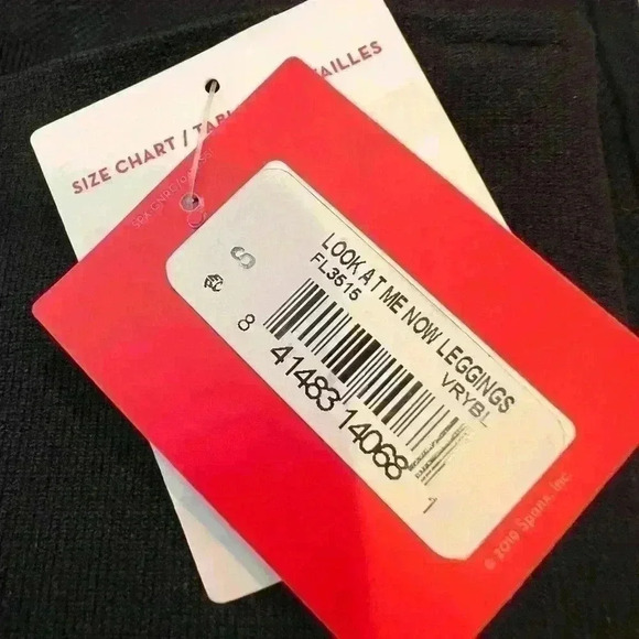 Spanx Look At Me Now Legging in Very Black Size Small Petite - Picture 9 of 9